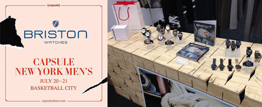 CAPSULE SHOW NEW YORK JUILLET 2015