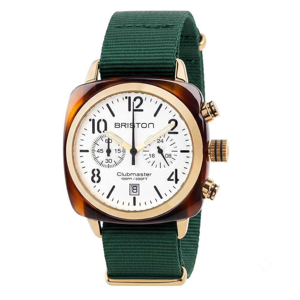 Clubmaster Classic - Chrono - Gold - Blanc