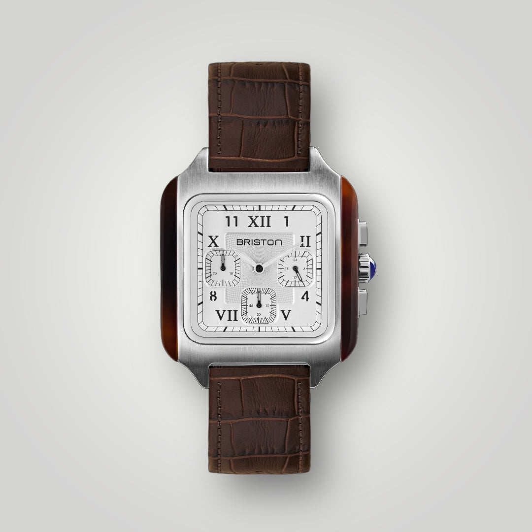 CORREA DE CUERO LUXURY - MARRÓN MATE