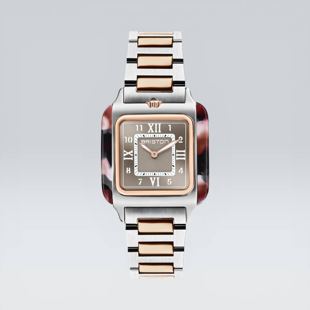 Correa de acero Kennedy - Medio - bicolor oro rosa