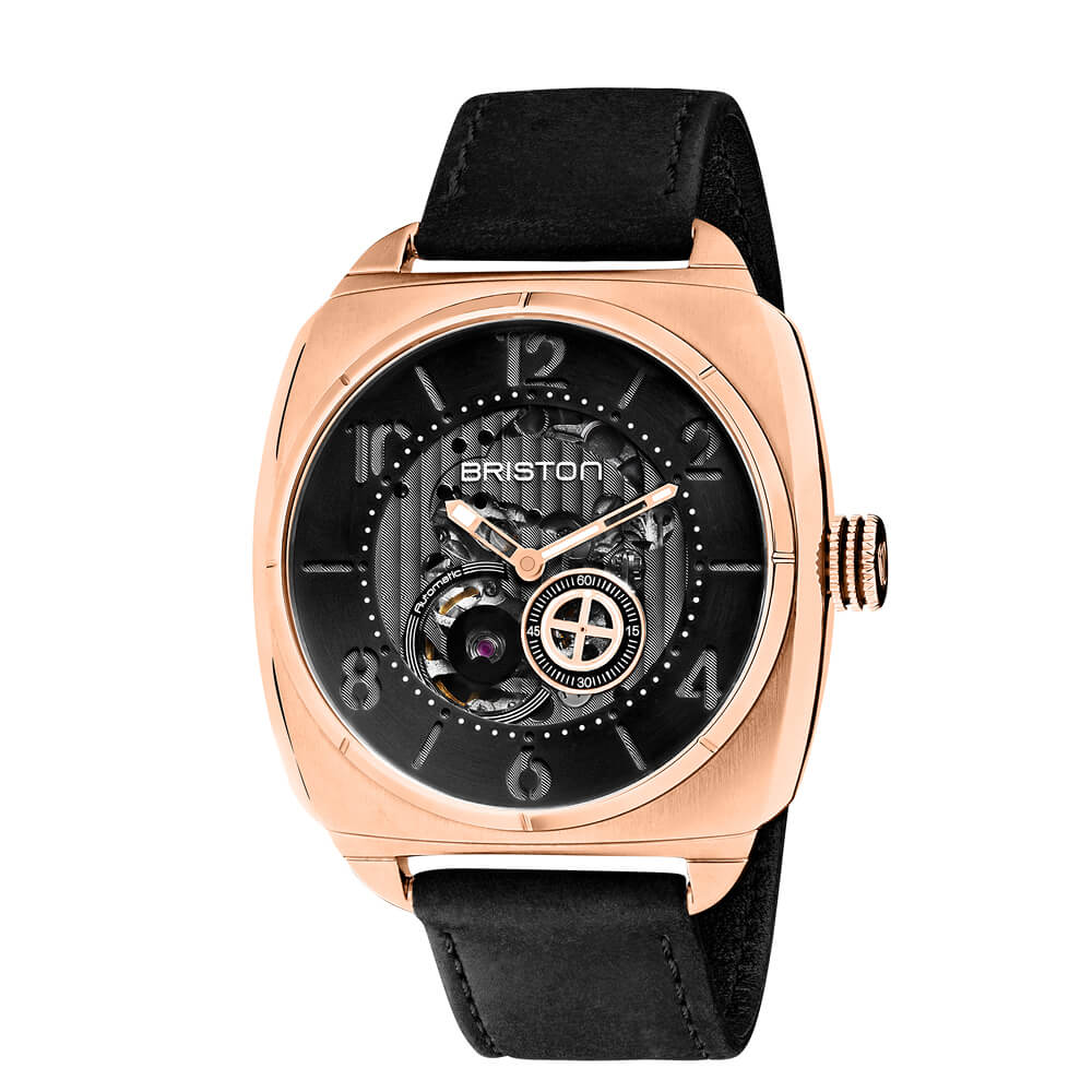 CORREA DE CUERO VINTAGE - NEGRO MATE