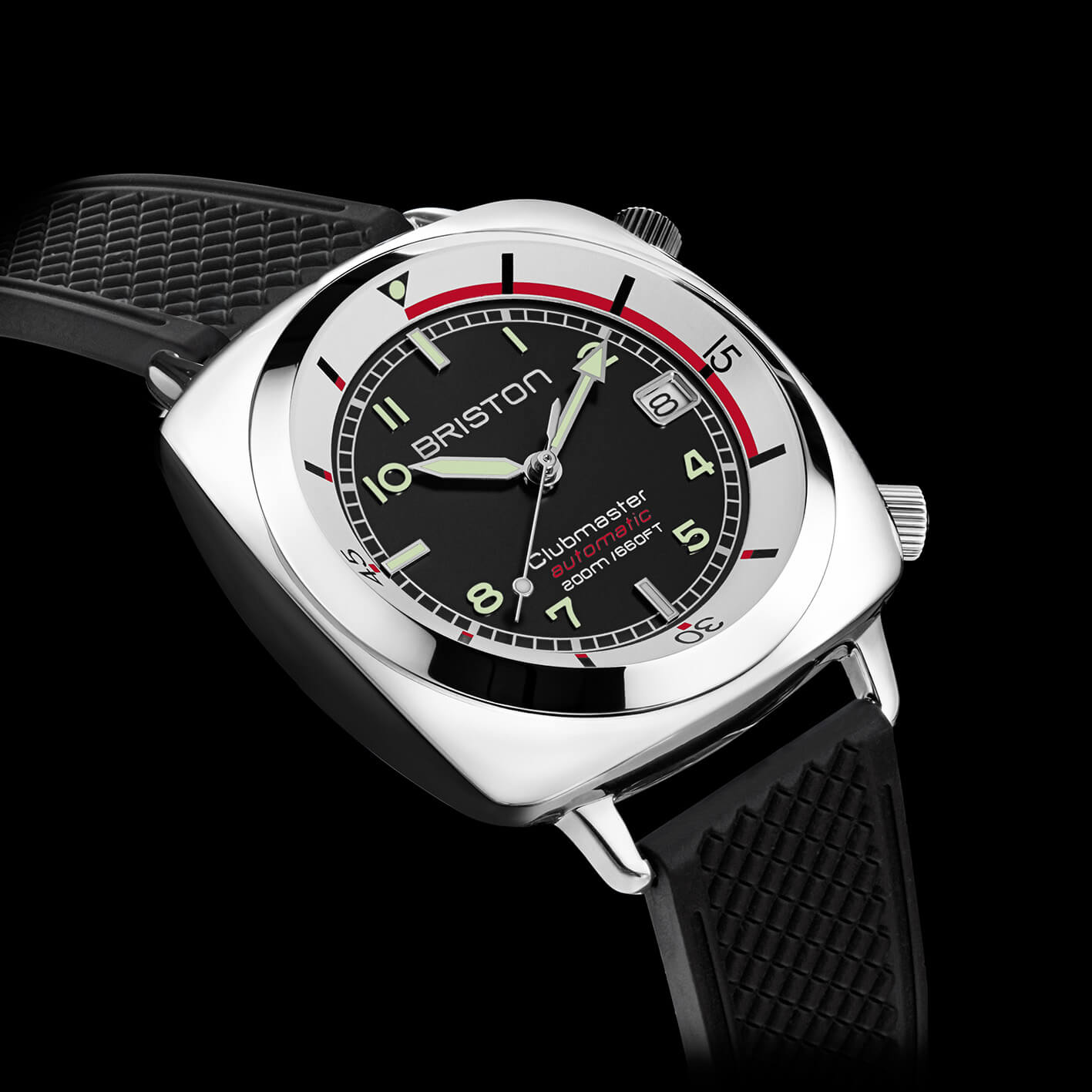 Clubmaster Legend Compressor - Acier - Noir