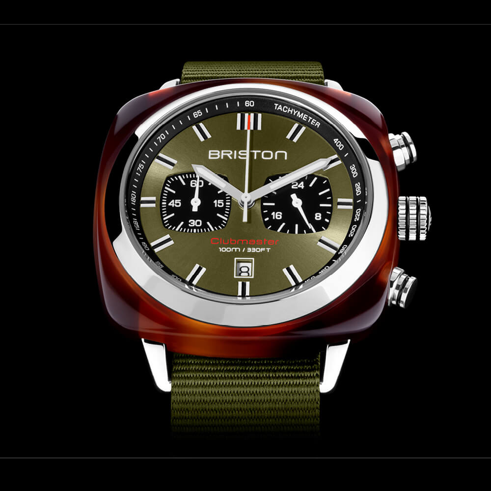 Clubmaster Sport - Chrono - Vert olive