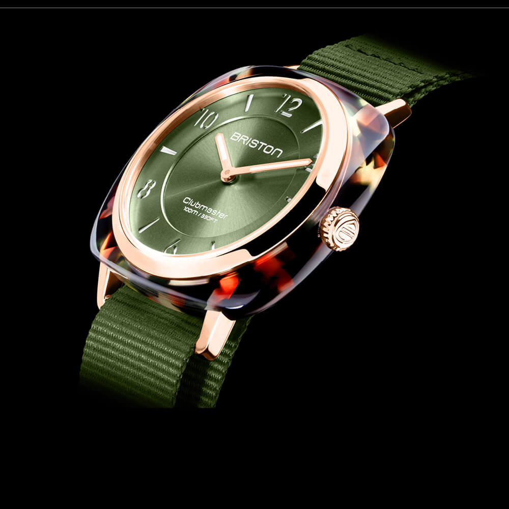 Clubmaster Chic - HM - Gold - Olive Green