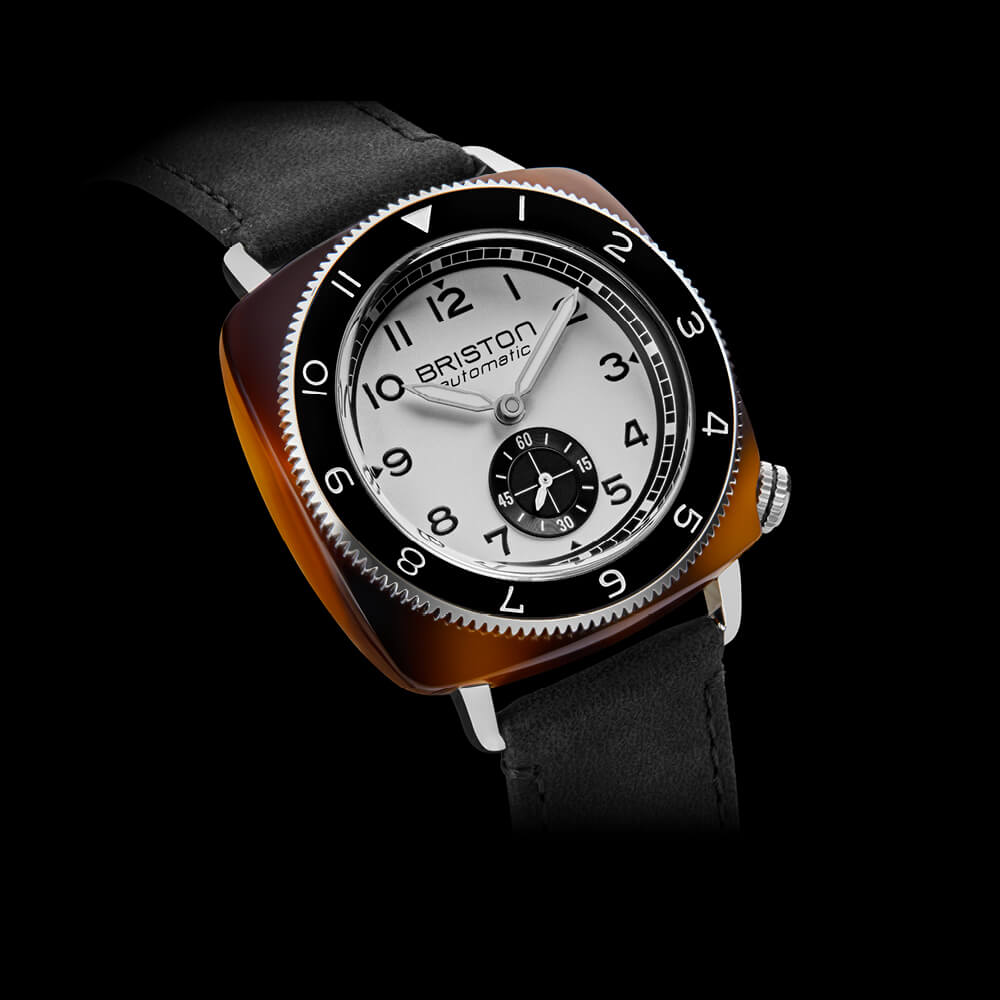 Clubmaster Legend - Petite Seconde - Blanc / Noir