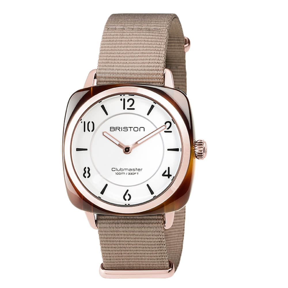 Clubmaster Chic - HM - Gold - Blanc