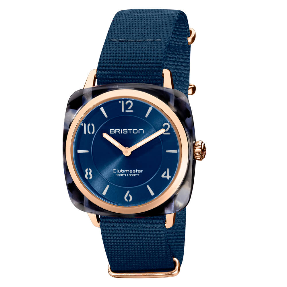 Clubmaster Chic - HM - Gold - Bleu Nuit
