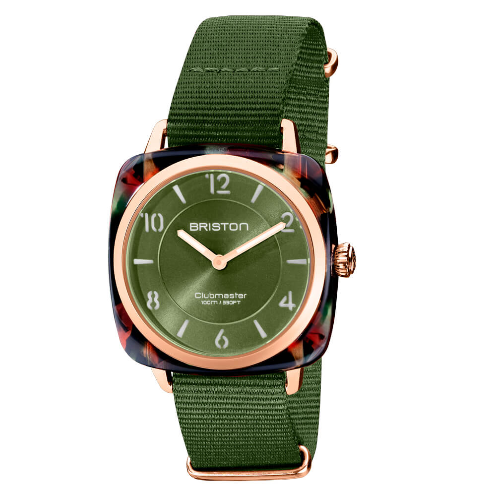 Clubmaster Chic - HM - Gold - Olive Green