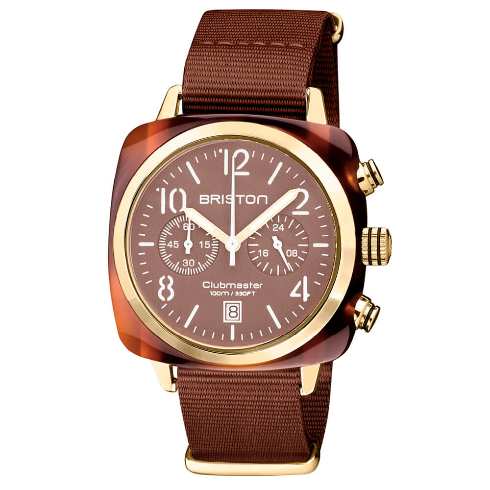 Clubmaster Classic - Chrono - Gold - Chocolat