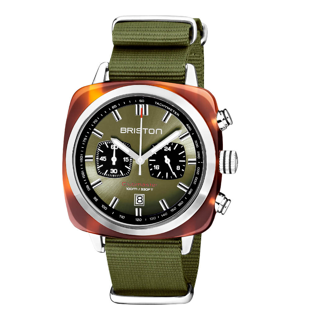 Clubmaster Sport - Chrono - Vert olive