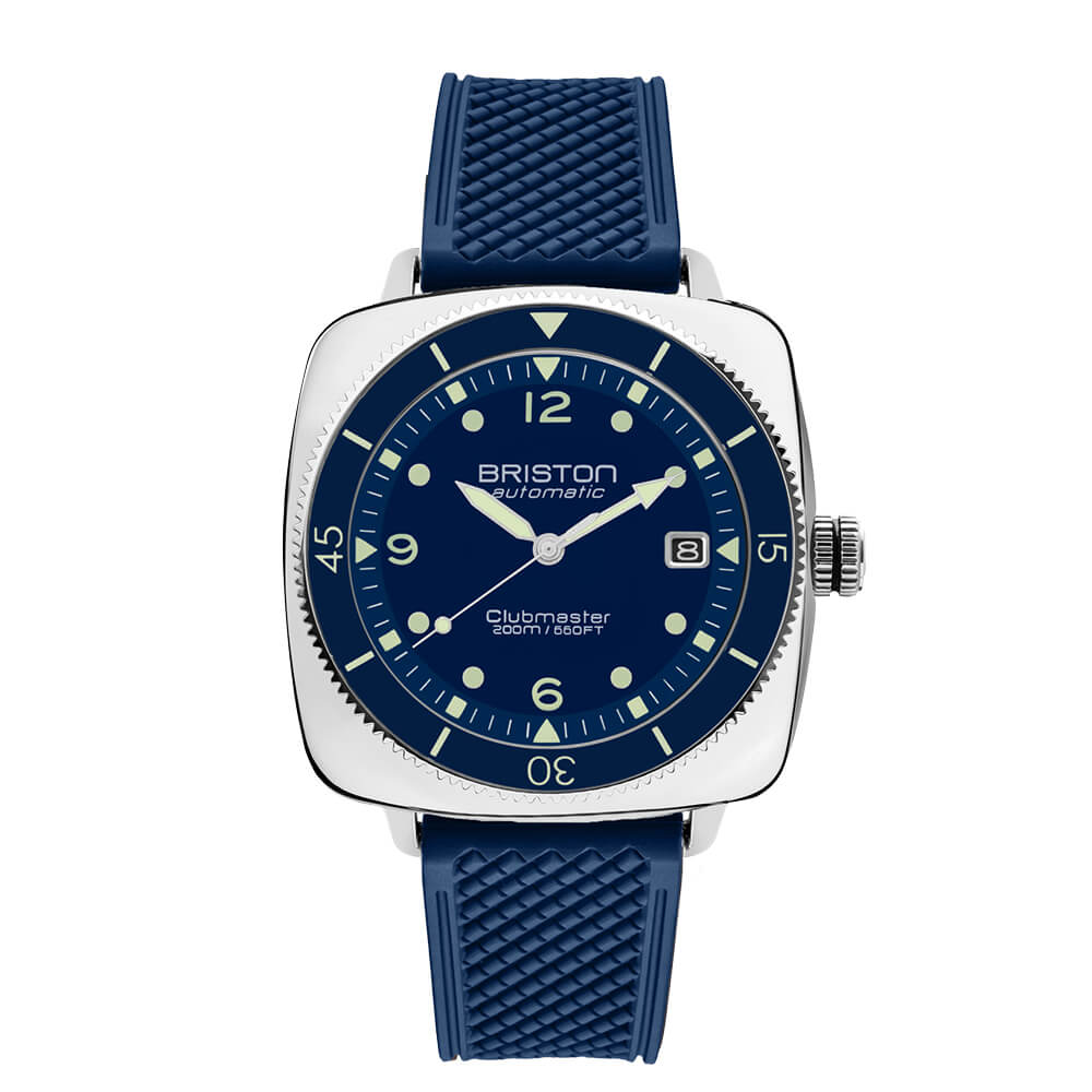 Clubmaster Legend - Diver - Steel - Navy blue - FKM