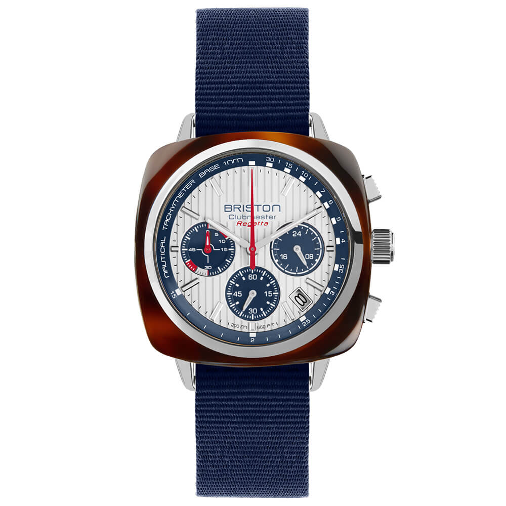 Clubmaster Regatta - Chrono - Blanc / Bleu