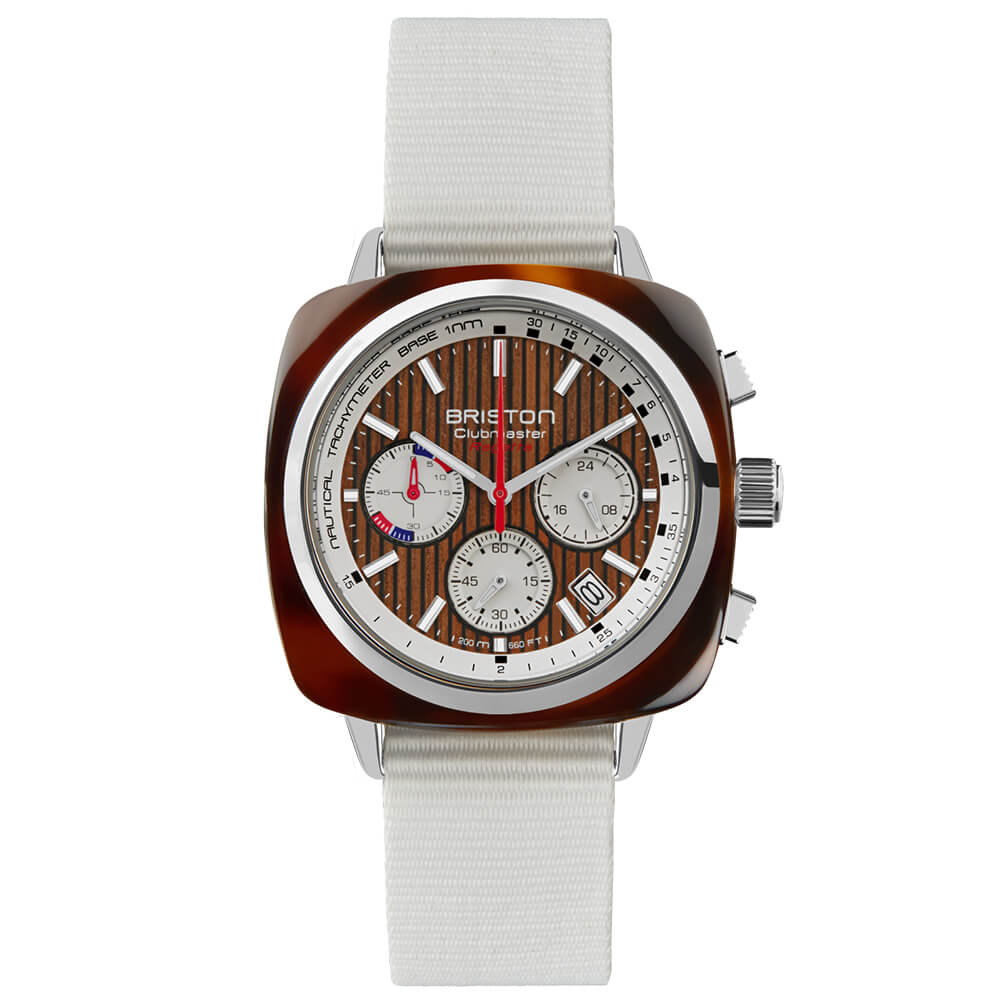 Clubmaster Regatta - Chrono - Walnut / White