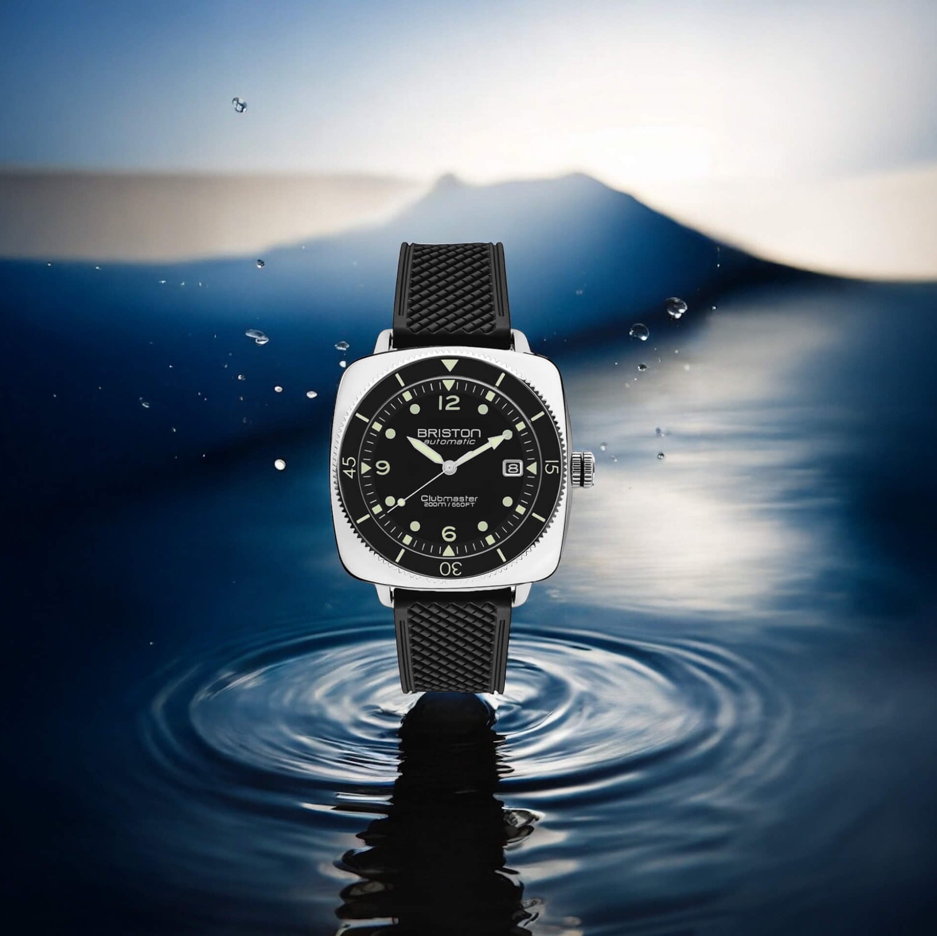 Clubmaster Legend - Diver - Acier - Noir