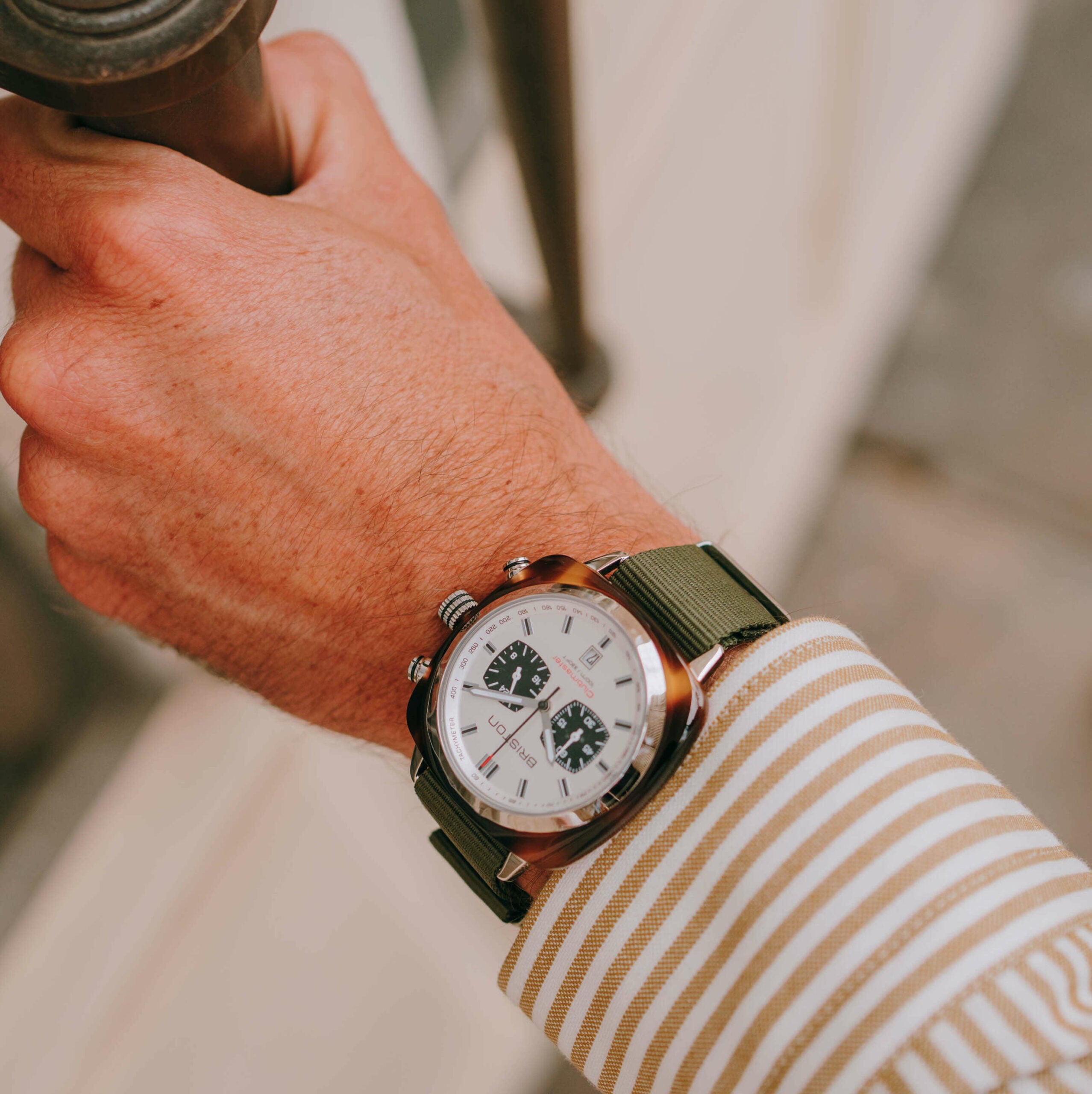 Clubmaster Sport - Chrono - Blanco