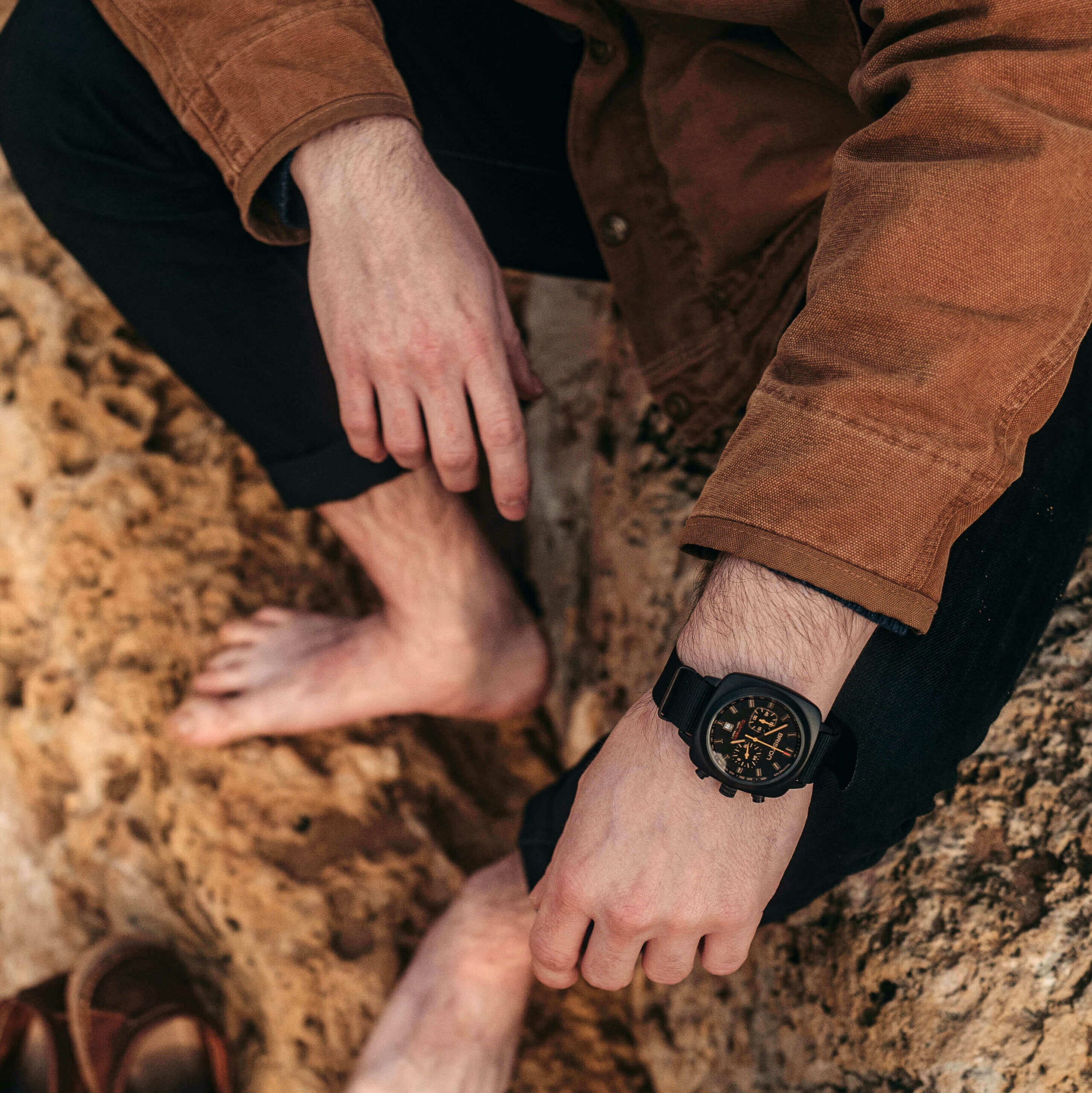Clubmaster Sport - Chrono - Matt Black