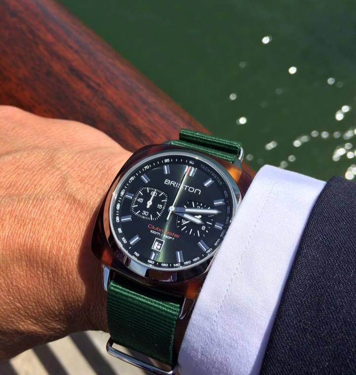 Clubmaster Sport - Chrono - Vert anglais