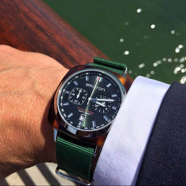 Clubmaster Sport - Chrono - British Green