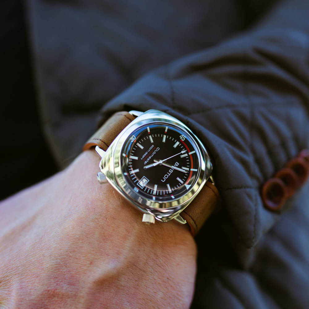 Clubmaster Diver - Steel - Black