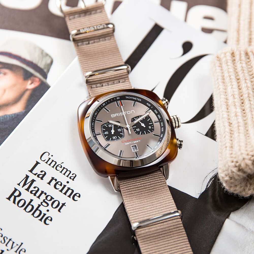 Clubmaster Sport - Chrono - Gris Taupe