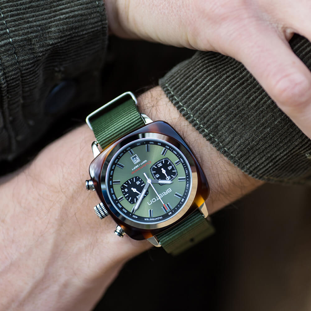 Clubmaster Sport - Chrono - Vert olive