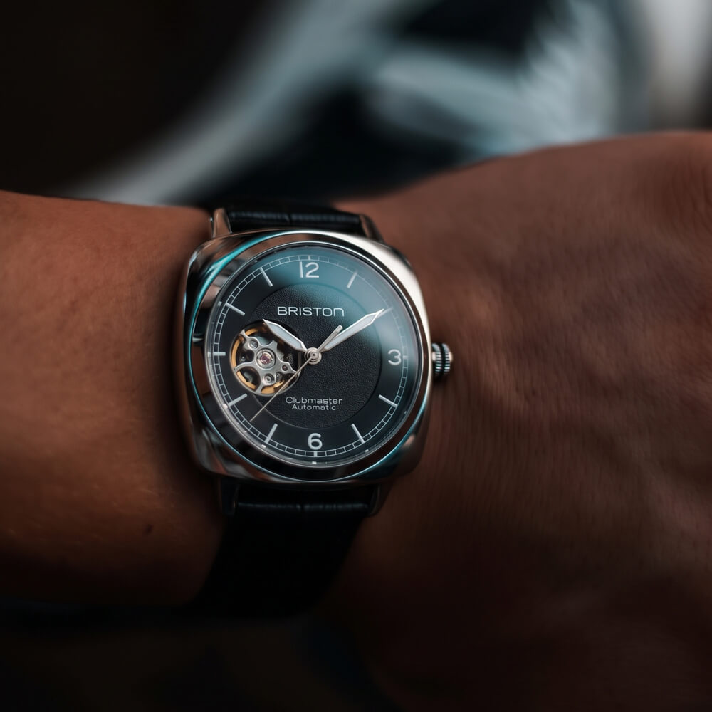 Clubmaster Legend Classic Open - Acier - Noir