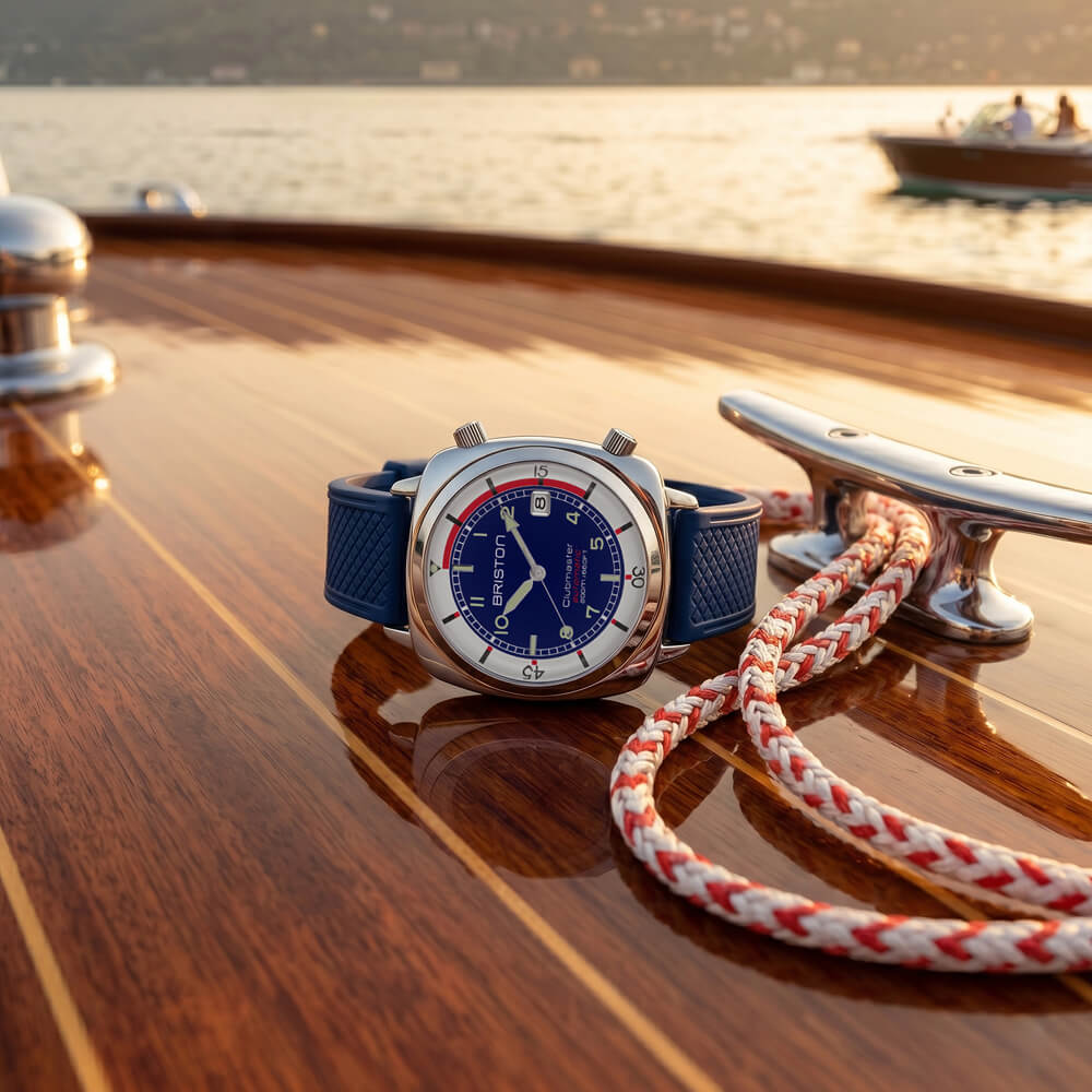 Clubmaster Legend Compressor - Acier - Bleu