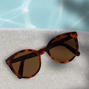 Lunettes de soleil - Brun