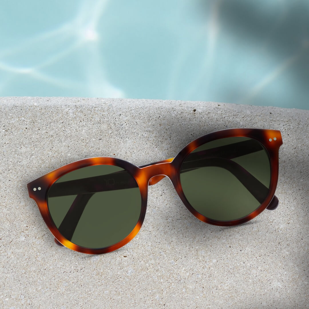 Lunettes de soleil - Vert
