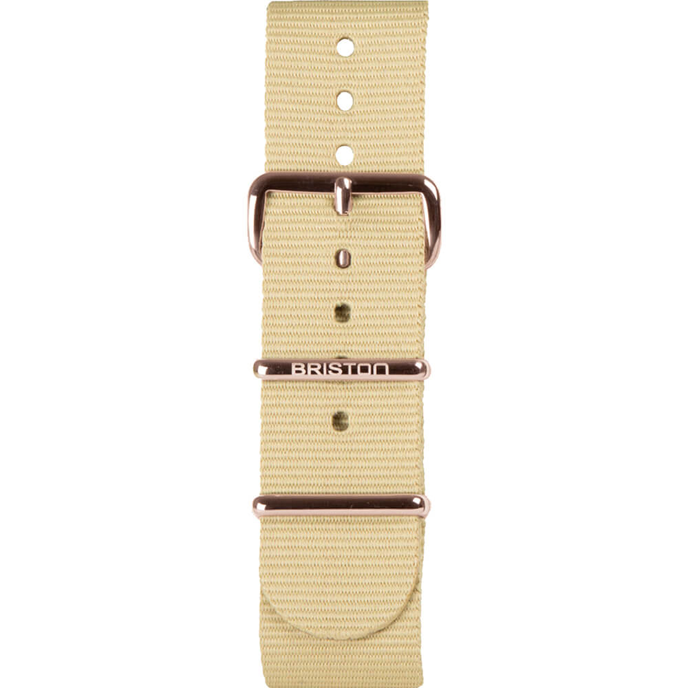 BRACELET TYPE NATO - VANILLE