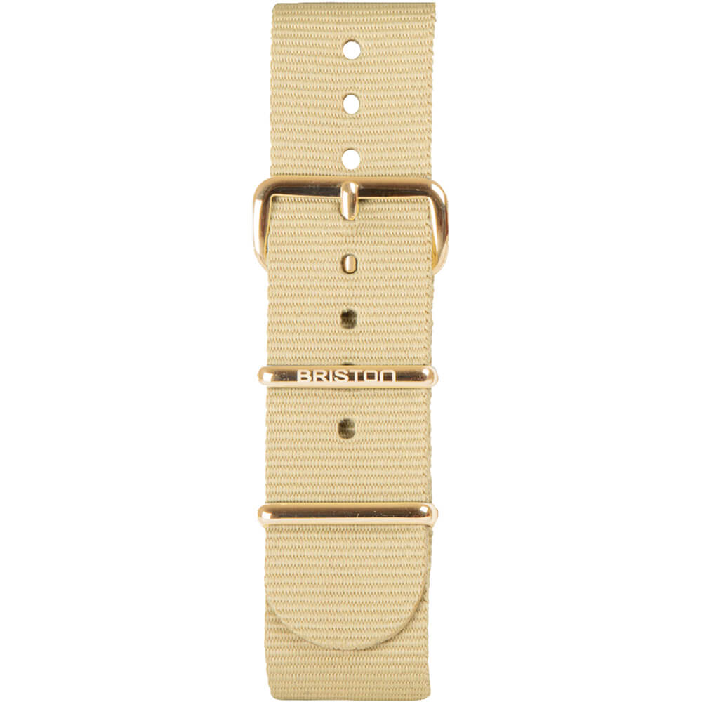 BRACELET TYPE NATO - VANILLE