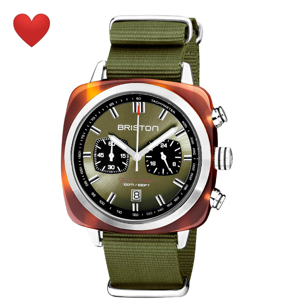 Clubmaster Sport - Chrono - Vert olive