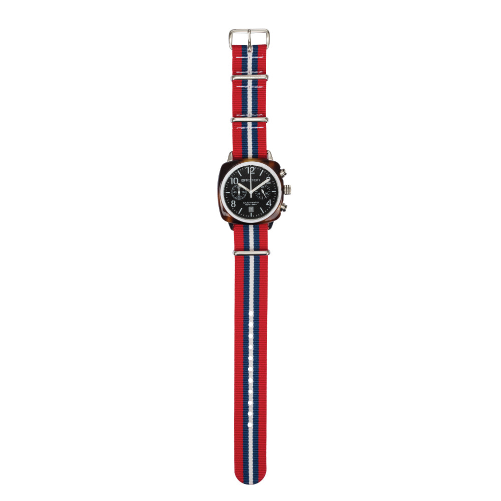 NATO STRAP - RED BLUE WHITE