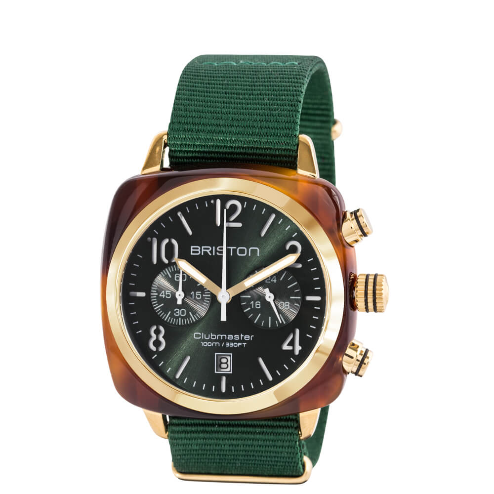 Clubmaster Classic - Chrono - Gold - British Green