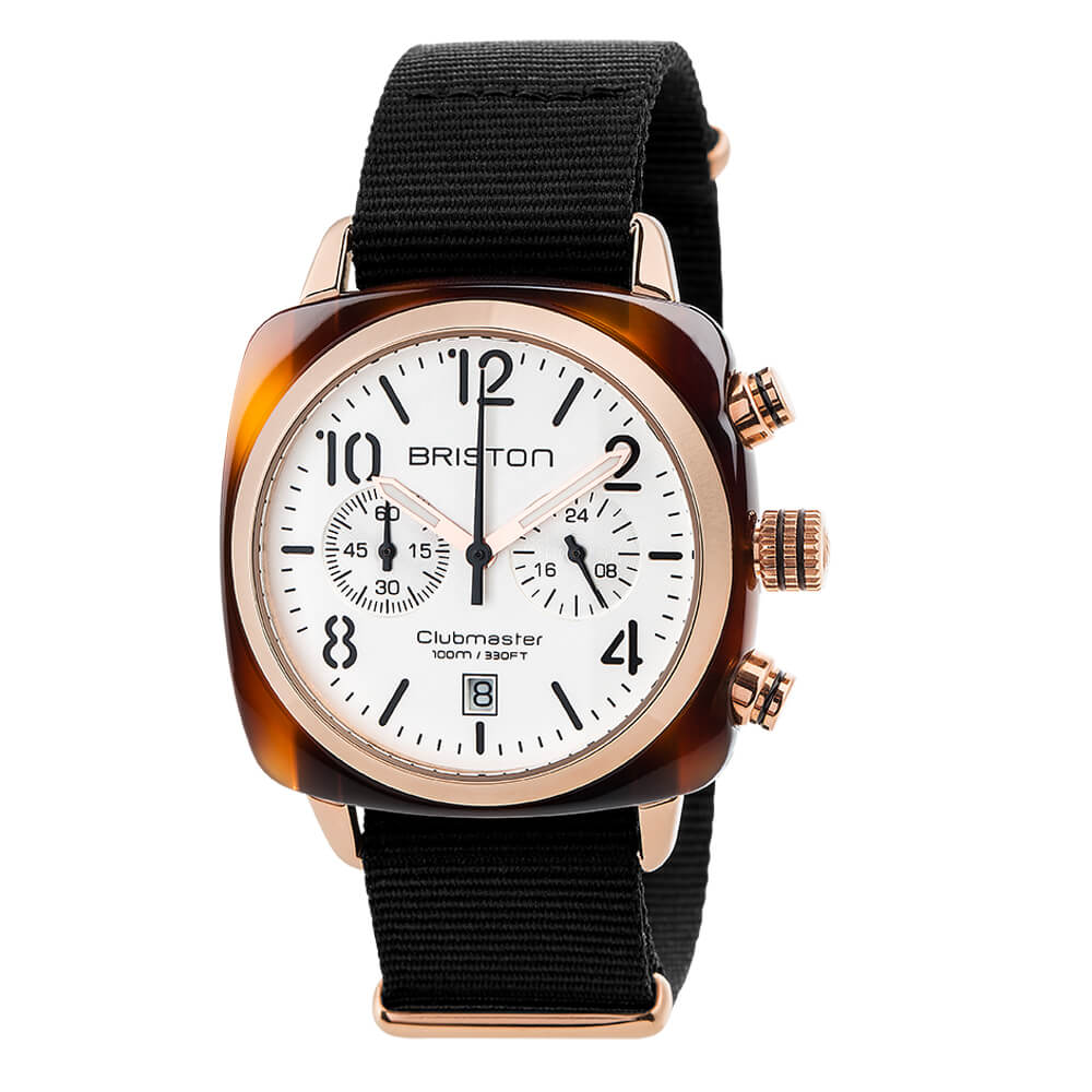 Clubmaster Classic - Chrono - Gold - White