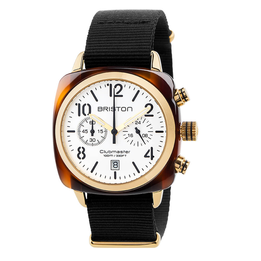 Clubmaster Classic - Chrono - Gold - White