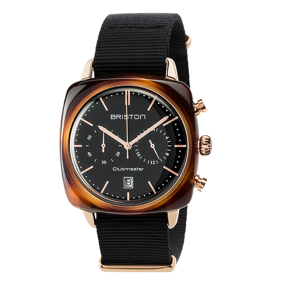 Clubmaster Vintage - Chrono - Rose Gold - Black