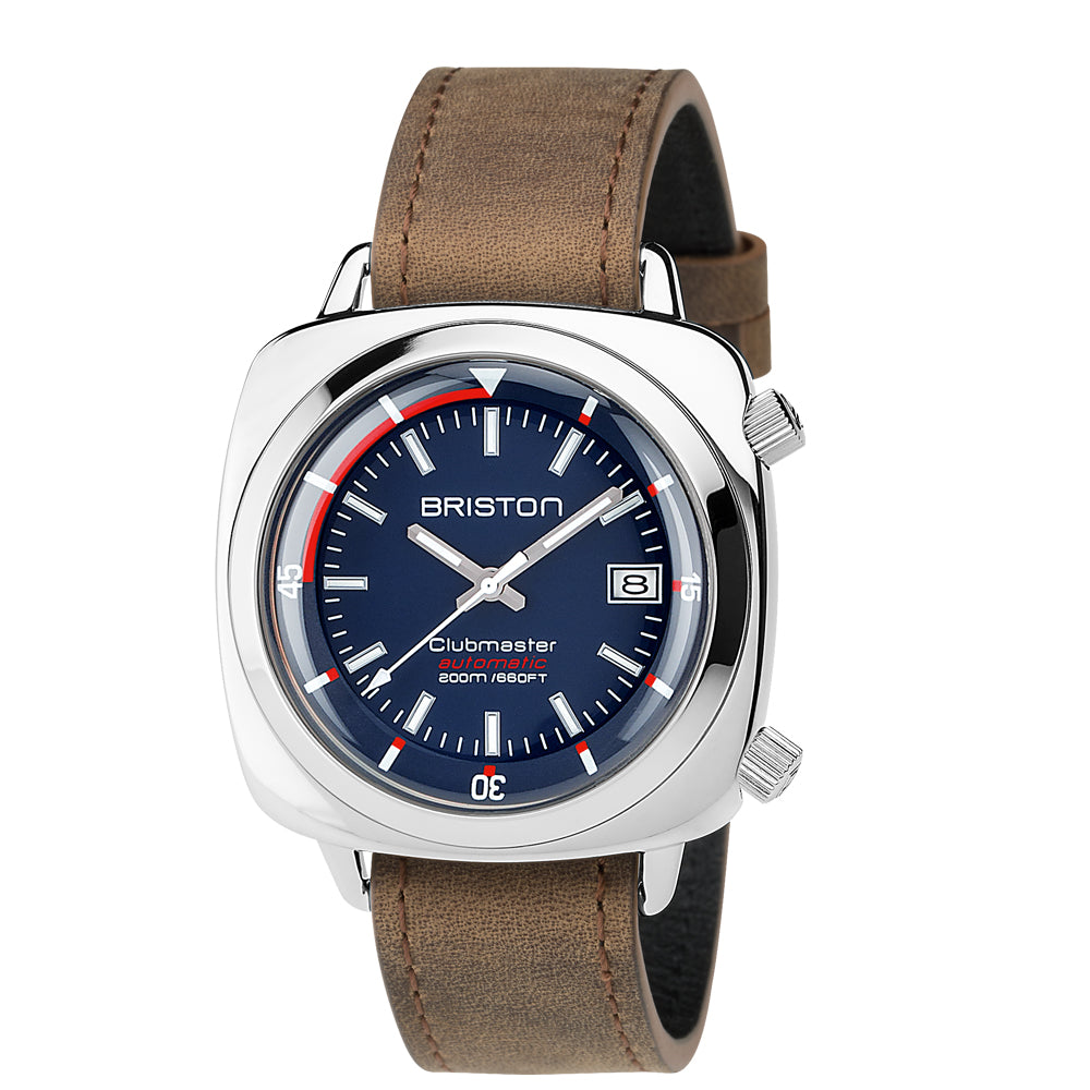 Clubmaster Diver - Acier - Bleu Marine