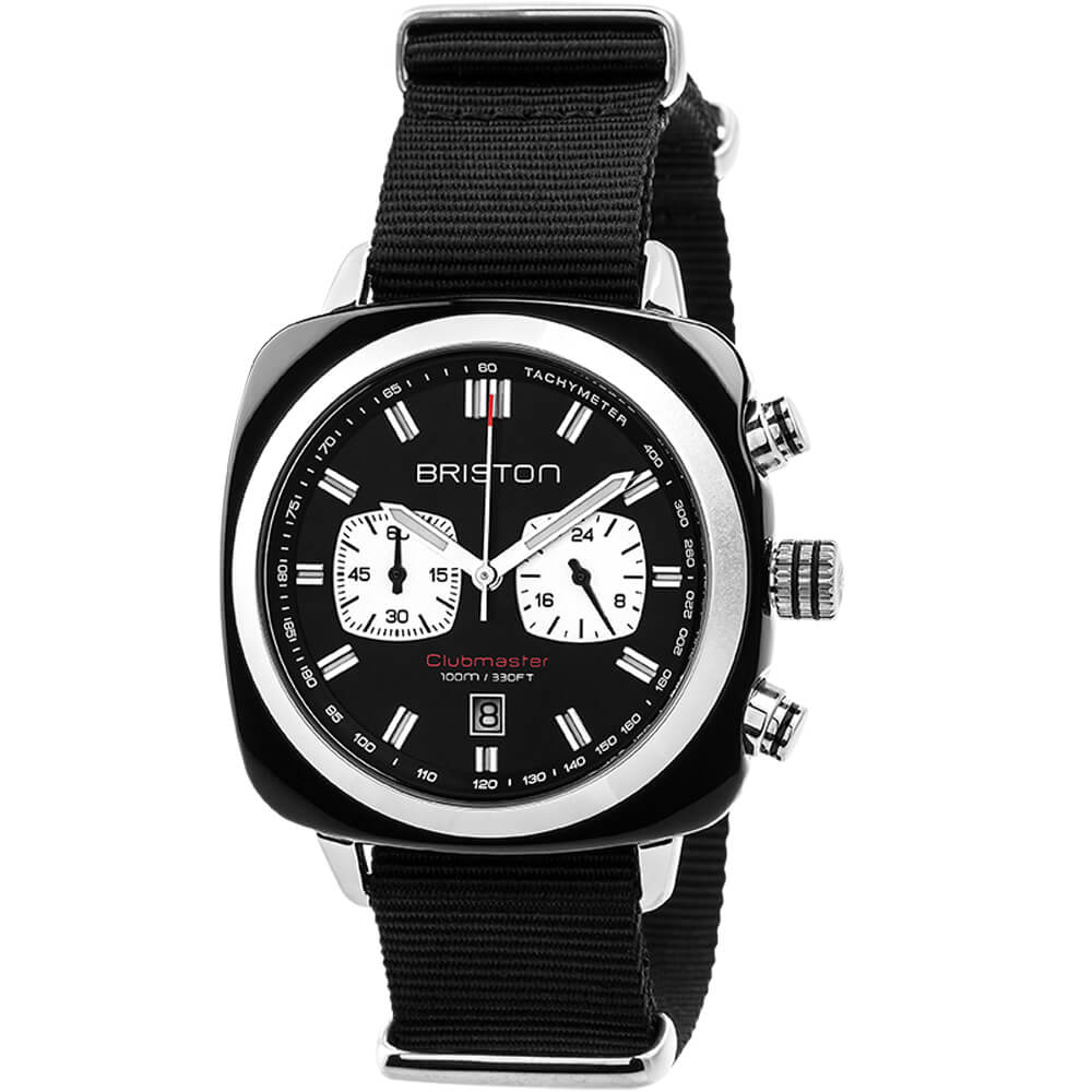 Clubmaster Sport Black Acetate - Chrono - Black