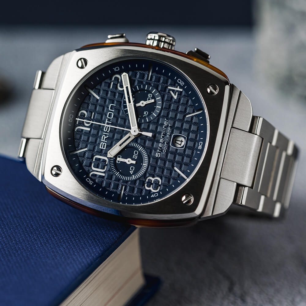 Streamliner Urban - Chrono - Acier - Bleu Marine
