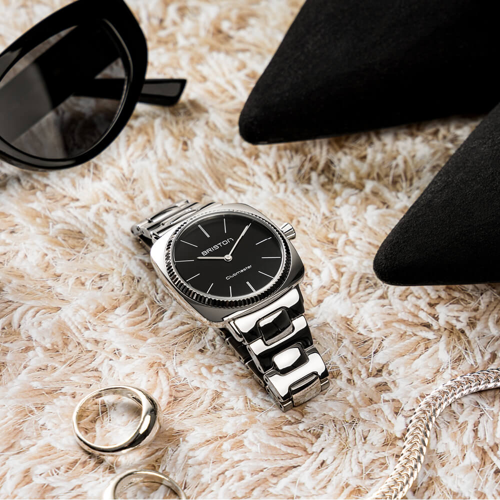Clubmaster Elegant - Acier - Noir