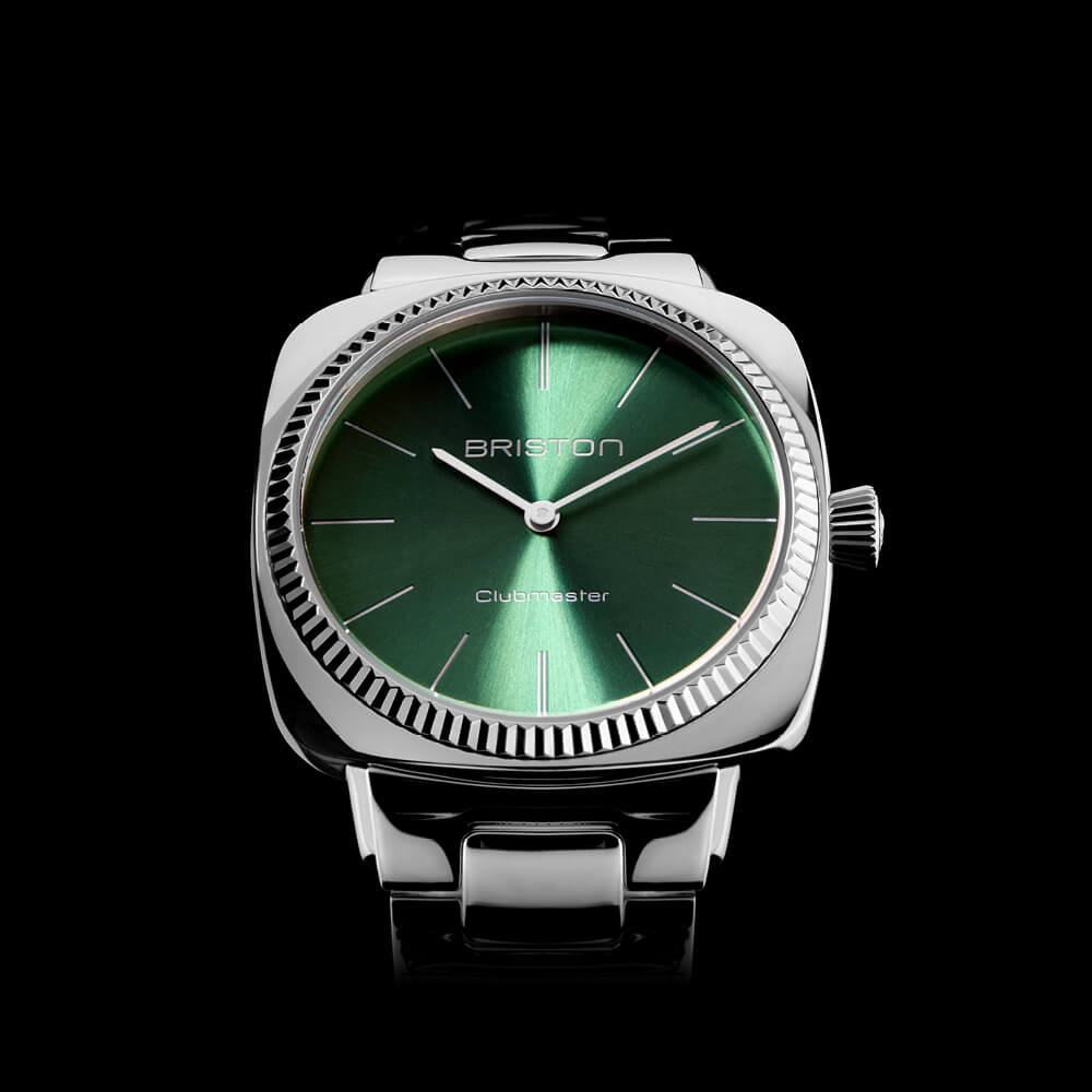 Clubmaster Elegant - Steel - Green
