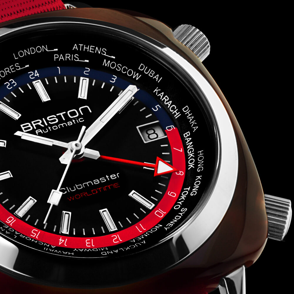 Clubmaster Traveler Worldtime - Rojo