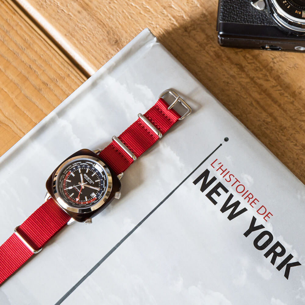 Clubmaster Traveler Worldtime - Rojo