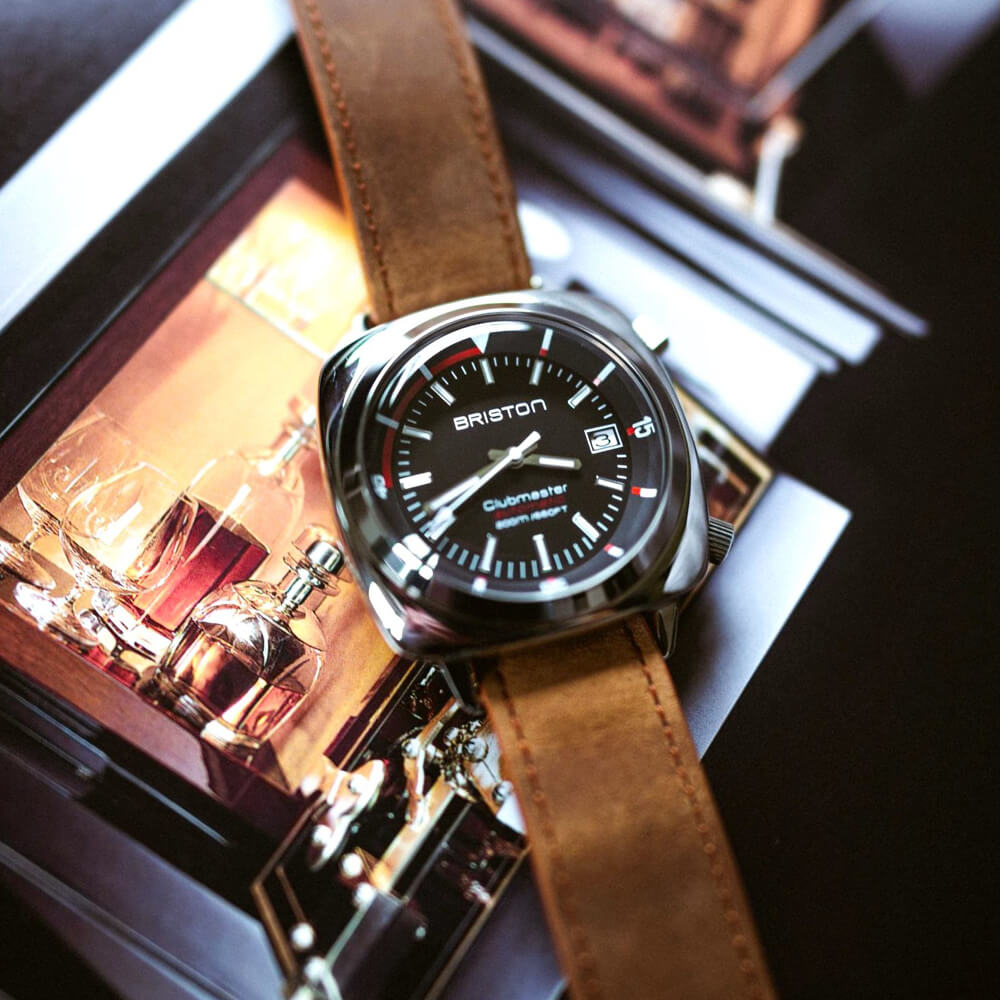Clubmaster Diver - Steel - Black