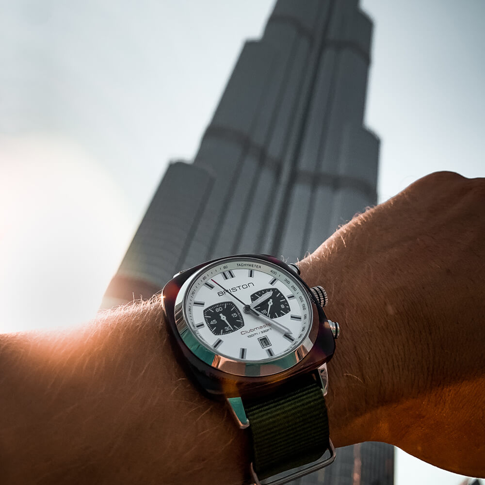 Clubmaster Sport - Chrono - Blanco