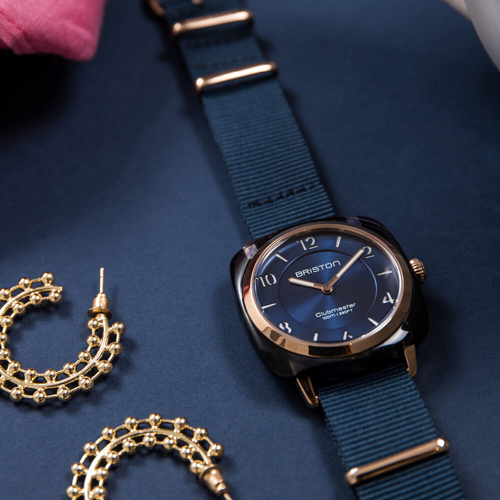 Clubmaster Chic - HM - Gold - Bleu Nuit