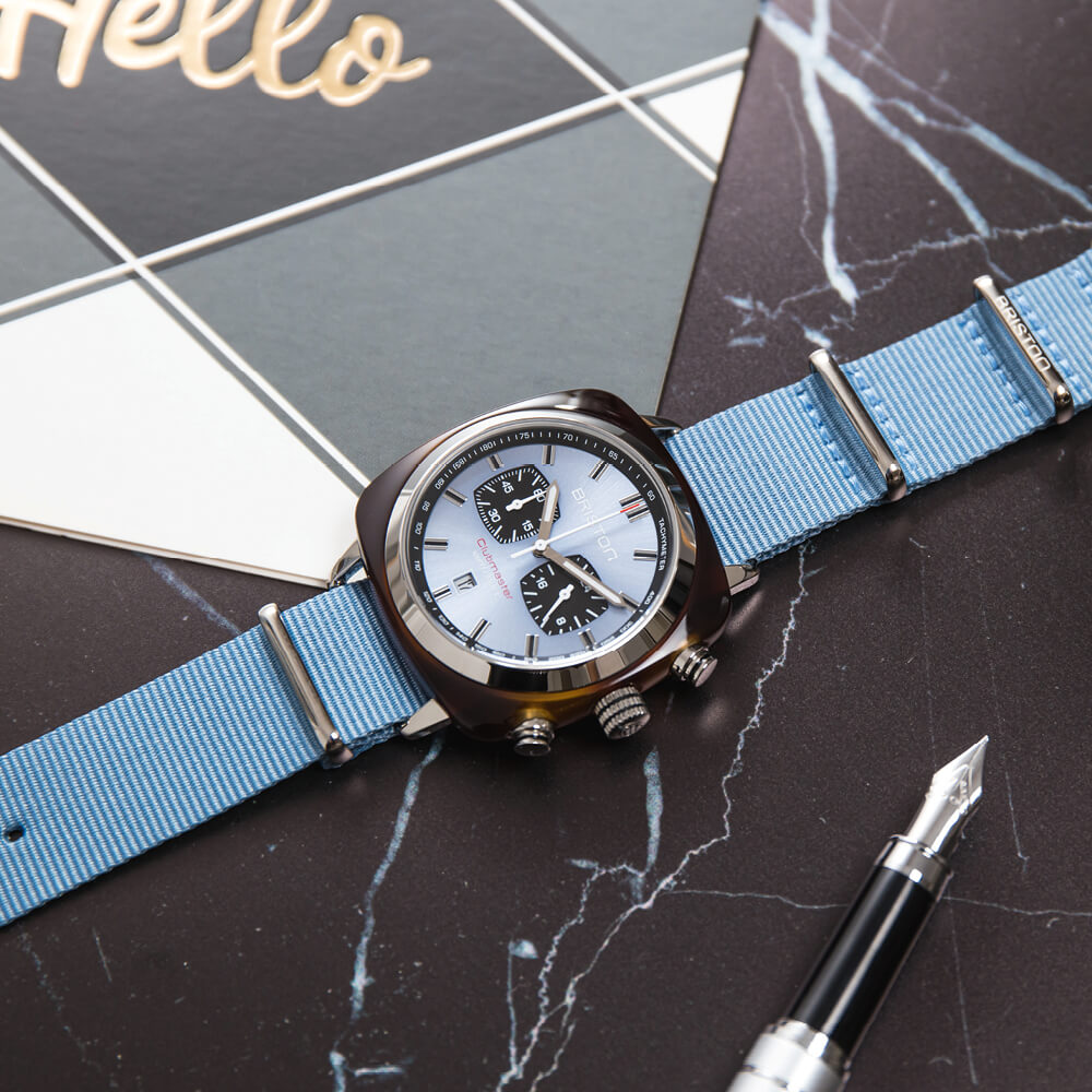 Clubmaster Sport - Chrono - Bleu Glacier
