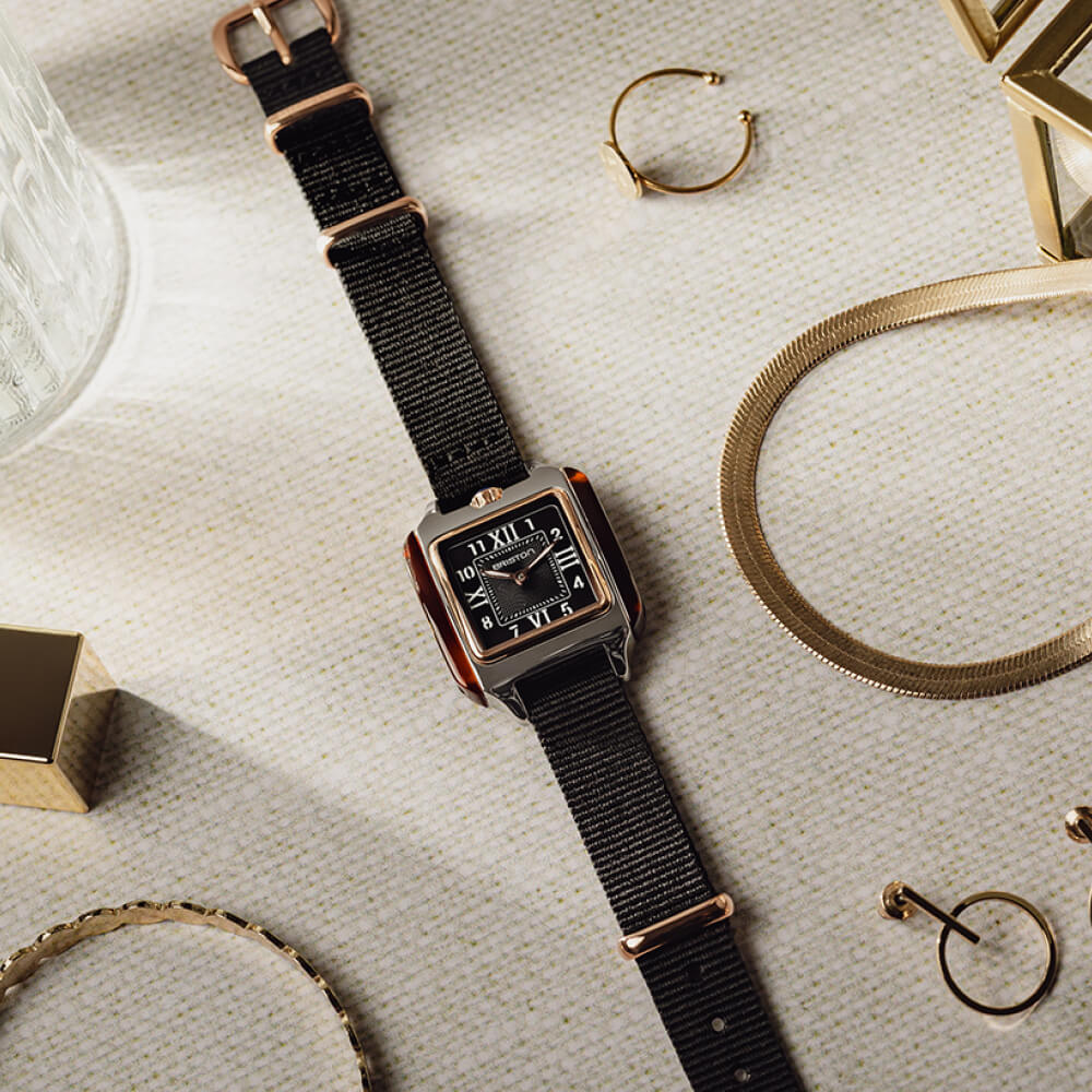 Streamliner Kennedy - Petite - Gold - Negro