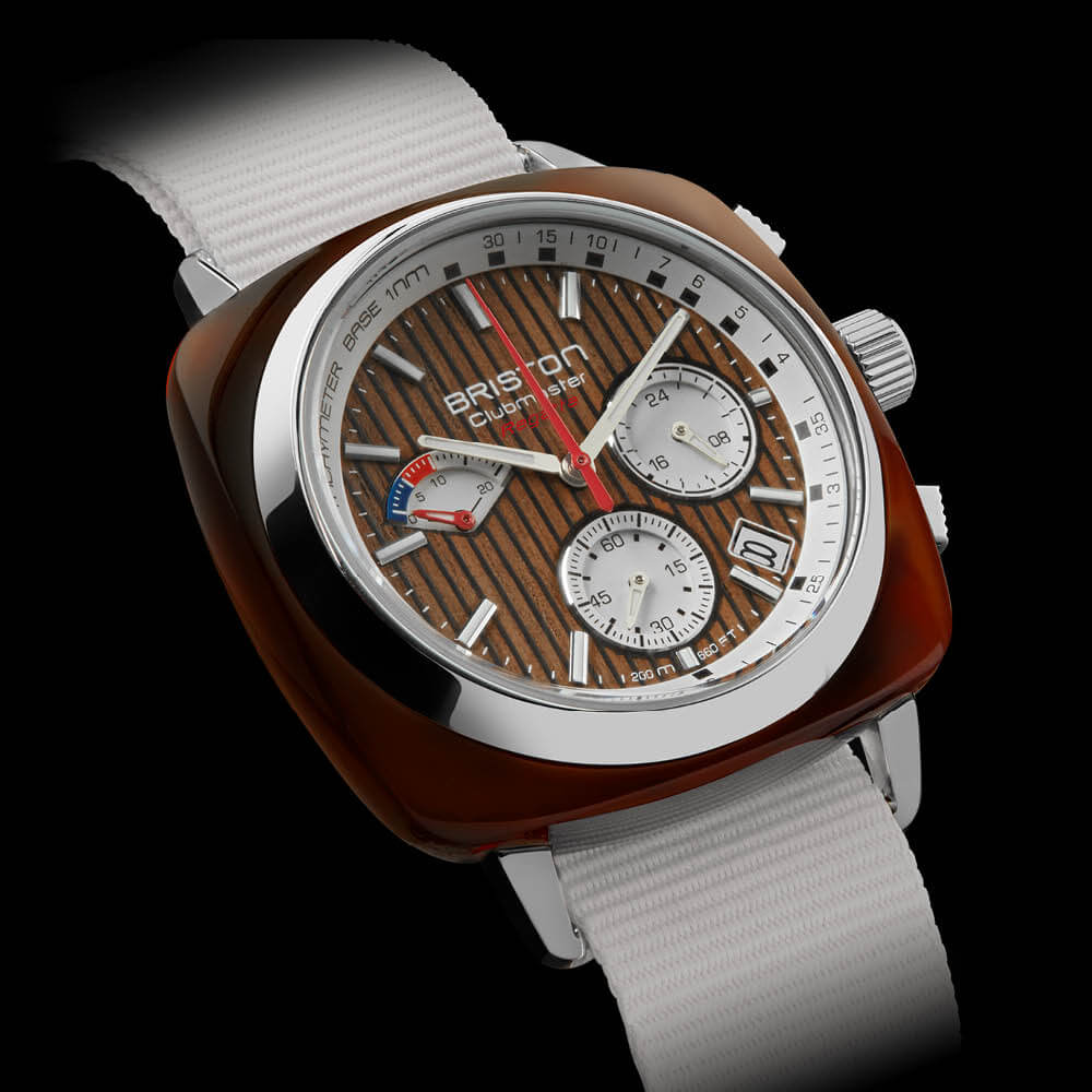 Clubmaster Regatta - Chrono - Noyer / Blanc